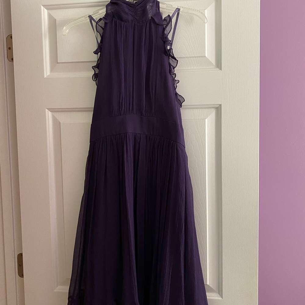 Max & Cleo High Neck Halter Dress